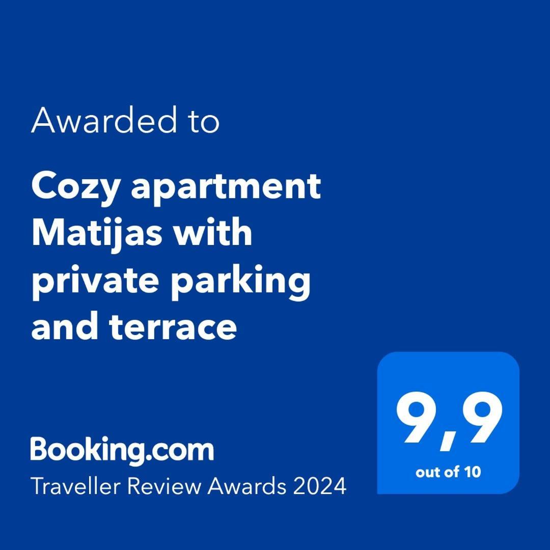 Cozy Apartment Matijas With Private Parking And Terrace Split Exteriör bild